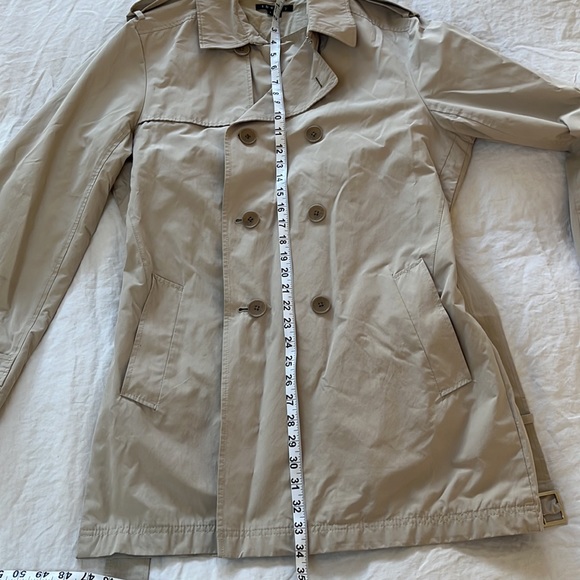 Men’s Theory mid length trench -size Large - Picture 5 of 7